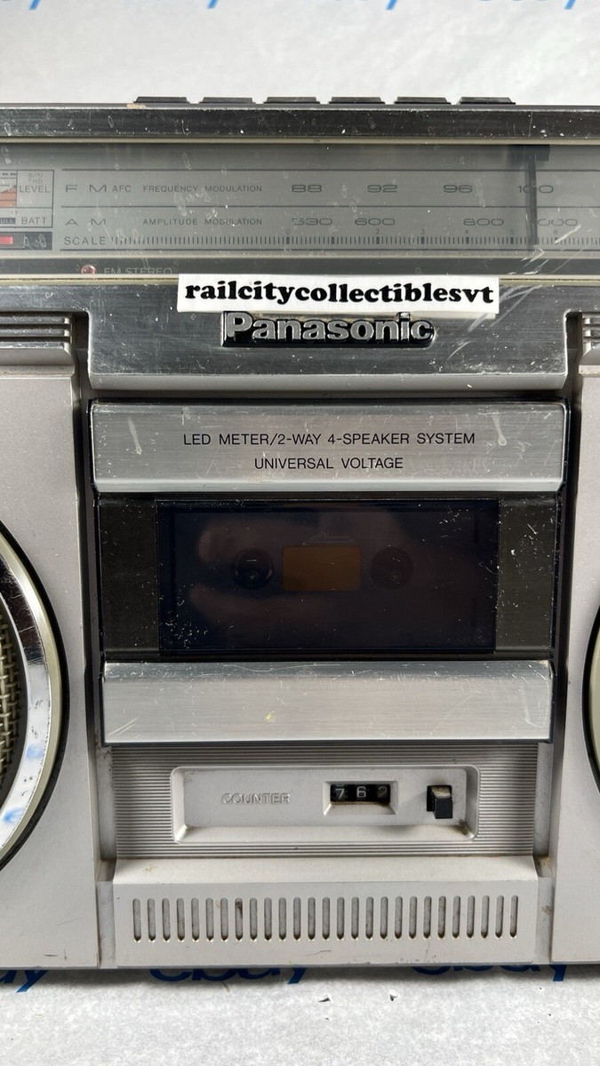 Panasonic Rx-5030 Model Vintage 80s Boombox Am/fm Radio