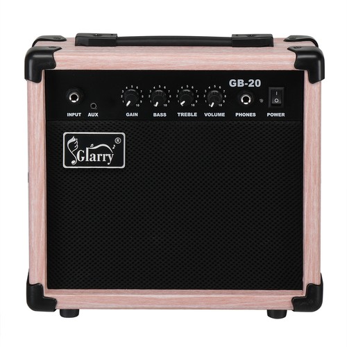 Hot Sale 20W GB-20 Electric Bass Guitar Amplifier Natural Color US - Picture 6 of 10