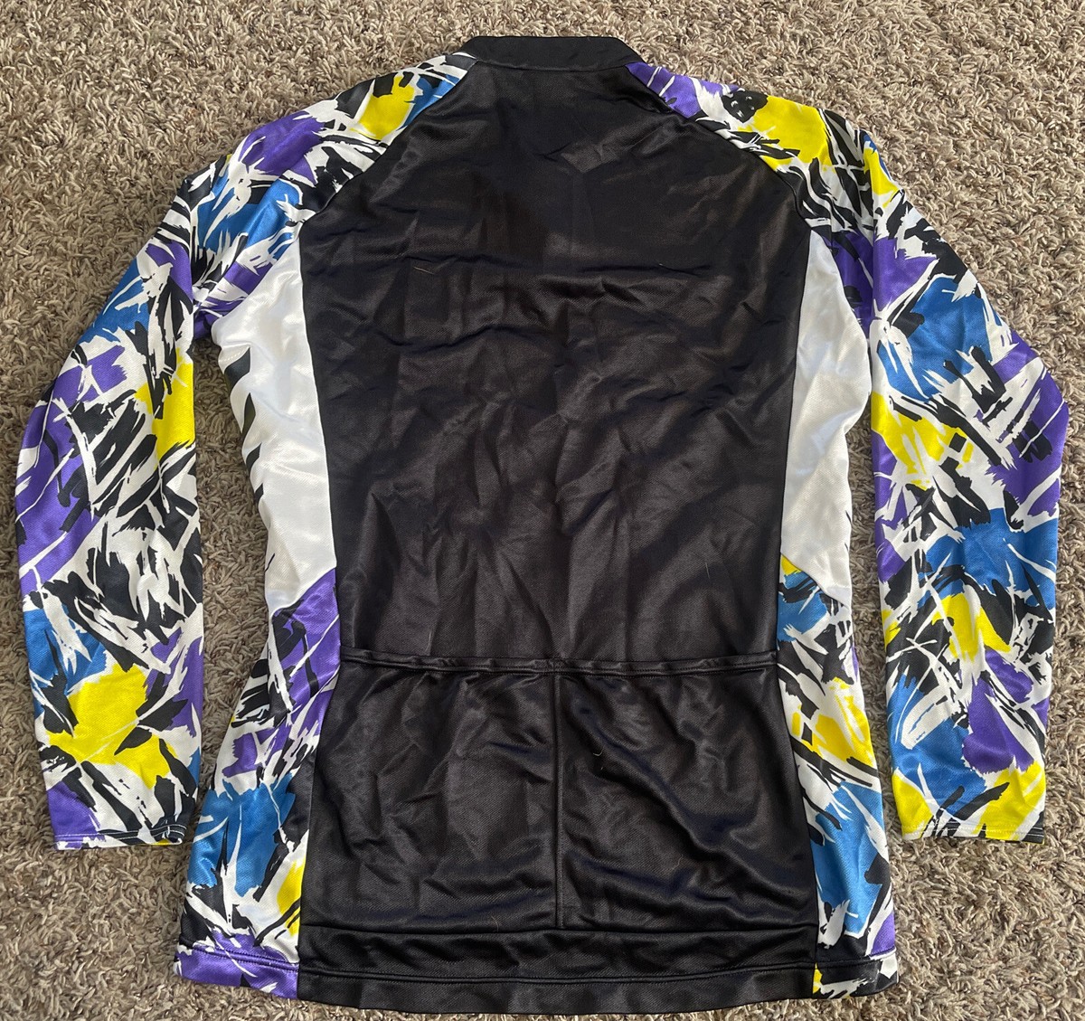 DESCENTE - S Vintage Descente Racing Team Ski Jacket Coat Red Blue Multi