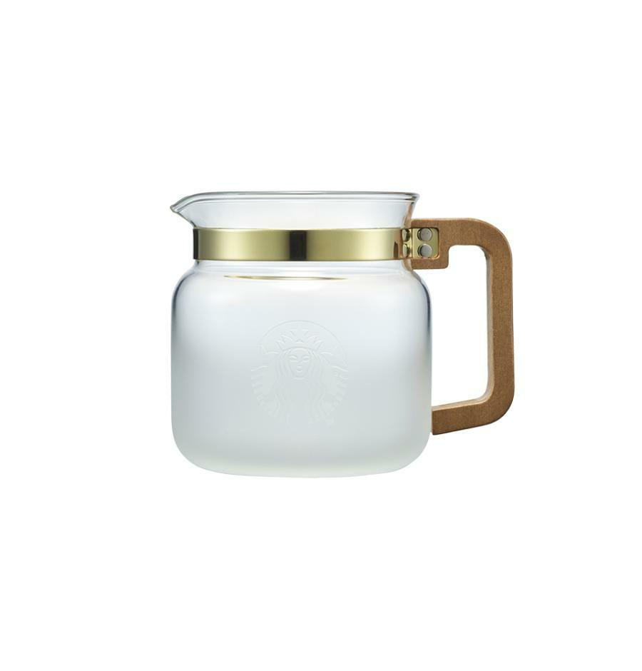 【韓国スタバ】22春★Spring glass server 710ml Starbucks Korea 2022 Wood handle glass server 680ml | eBay