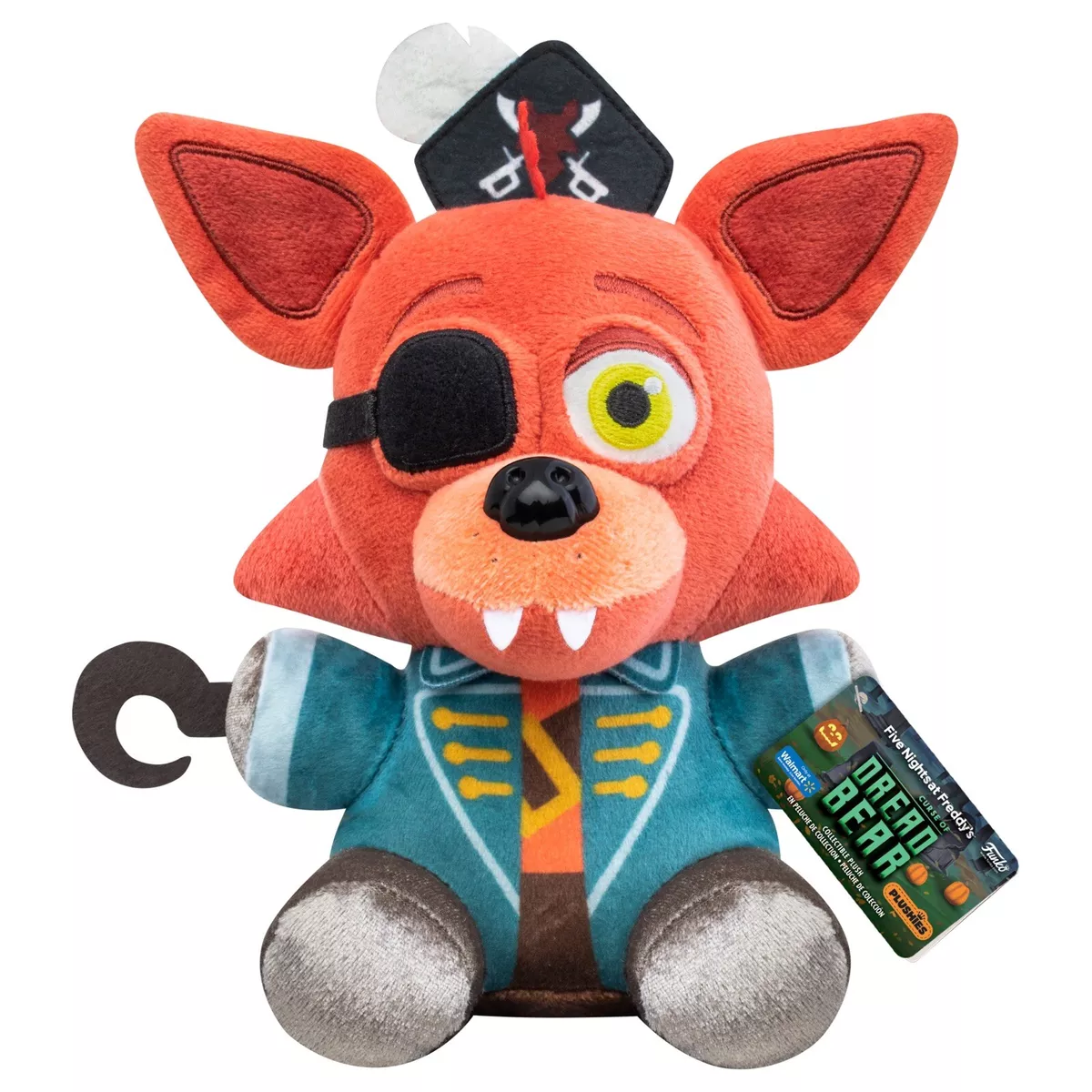 Five Nights At Freddy’s Fnaf plush dread bear captain foxy Walmart Exclusive