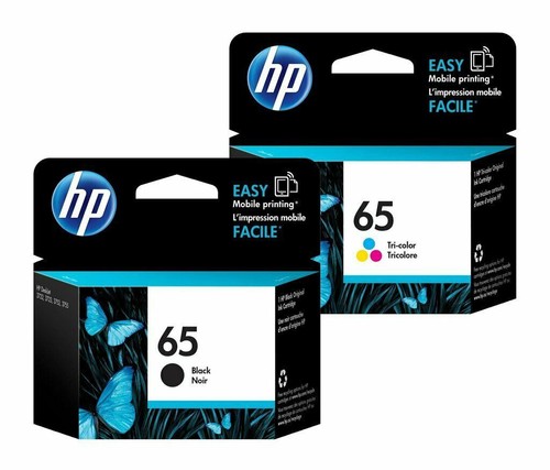 Genuine HP 65XL and HP 65 High Yield Ink Cartridges for HP Deskjet - Picture 2 of 4