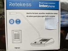 TW101 Easter Church Intercom Dualway Bank Store Window Counter Interphone System