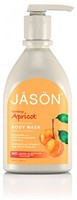 Jason Natural Cosmetics Apricot Body Wash 887ml/30floz Jason Natural Cosmetics Apricot Body Wash 887ml/30floz