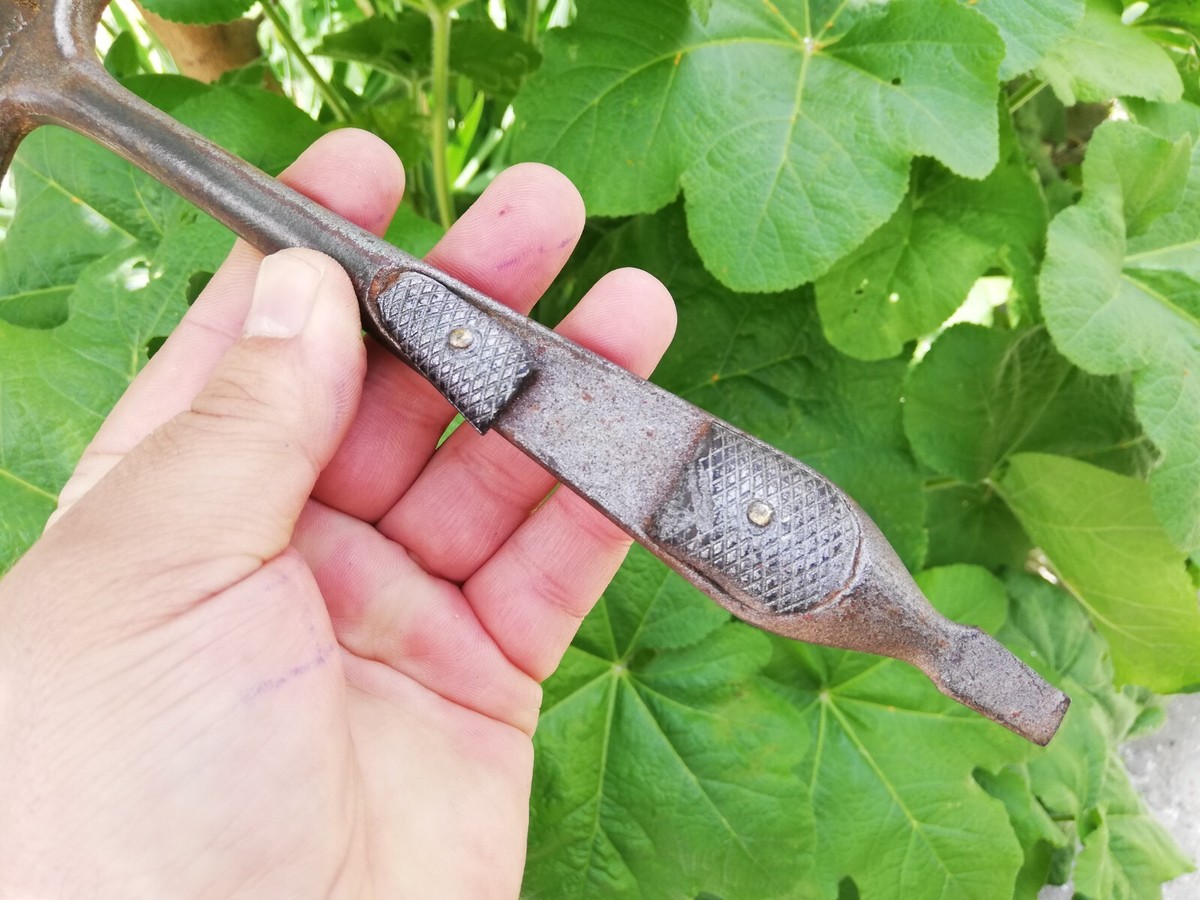 Vtg Old DGM 5664-87 WW2 WWII German HJ Multitool Axe Hatchet