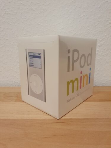 iPod mini 1. Generación SILVER 4GB sellado de fábrica para coleccionistas raro raro NUEVO NEW - Imagen 1 de 7