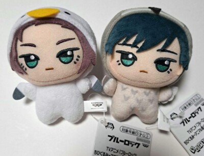 YLEAFUN Anime Itoshi SAE Porte-clés en peluche Anime Rin Itoshi Cartoon Isagi Yoichi 12 cm