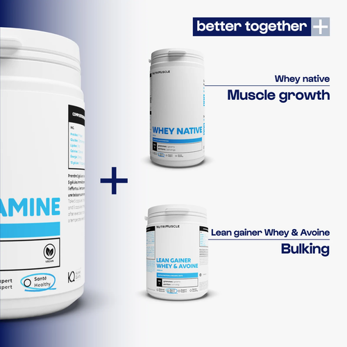 L-Glutamine Supliment Vegan Capsules for Athletes Muscle Recovery Immune Functio - Picture 5 of 6