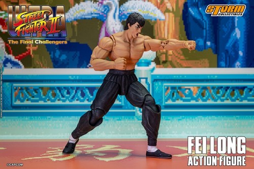 Storm Toys CPSF24 1/12 ULTRA STREET FIGHTER II FEI LONG Collectible Figure Model - Picture 6 of 20