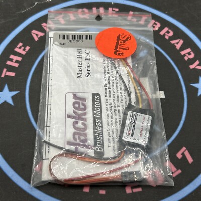 Jeti Master 8 B Heli. Hacker Master. 6-10NC. 2-3 Lipo. 5-14V