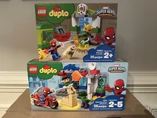LEGO Duplo 10876  & 10893 Spider Man Hulk Electro New Sealed