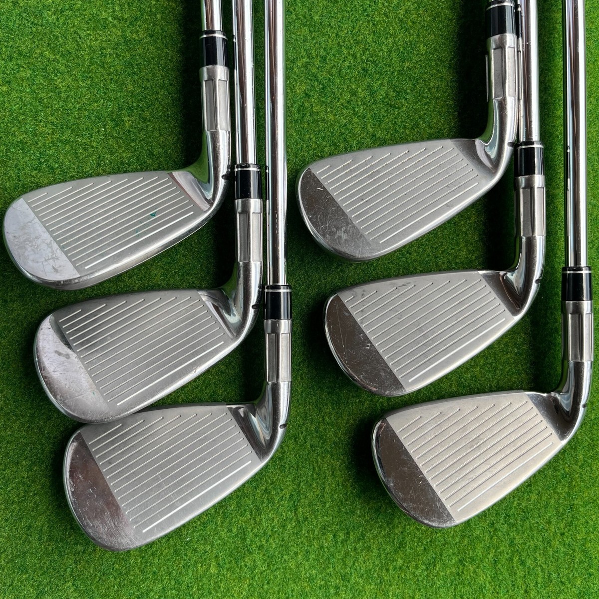 Taylormade M6 Ironset 5-9+Pw 6pc RH REAX85 JP Steel Flex S used | eBay