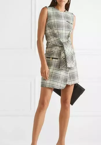 Alexander wang tweed clearance dress