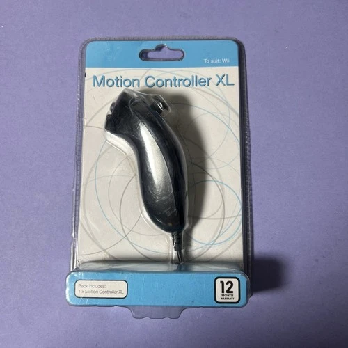 Nintendo Wii Black Nunchuck Remote - Brand New - Free Postage