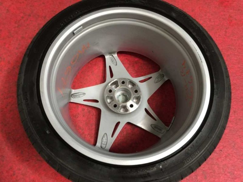 2014 Ferrari 458 Italia F1 COUPE USED REAR 20x10.5 Enkei 5 Spoke Wheel & Tire