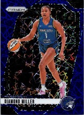 Diamond Miller #63 - Blue Velocity Prizm - 2024 Panini Prizm WNBA - Lynx