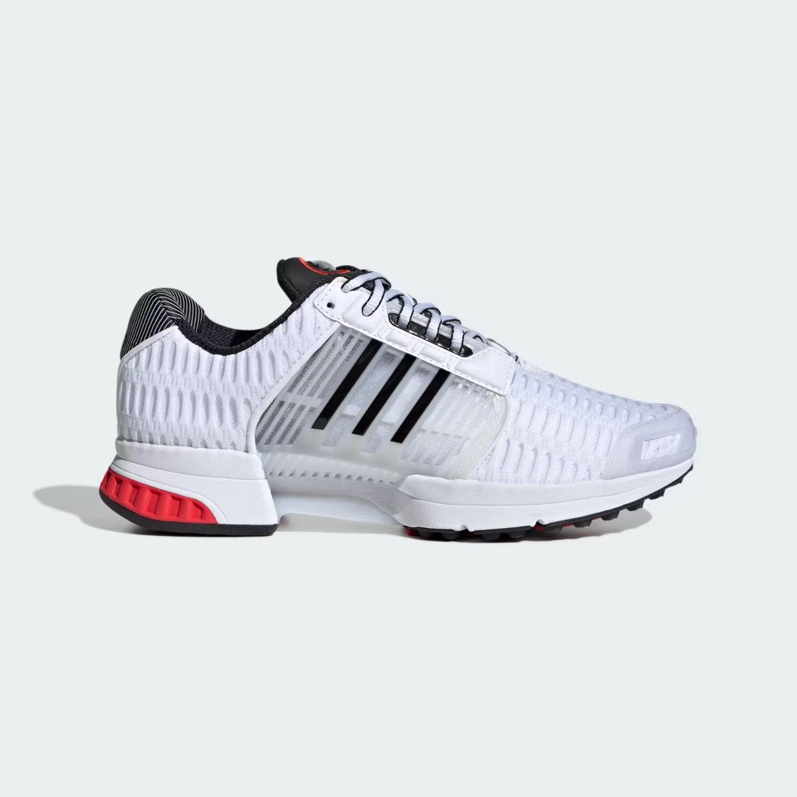 Adidas Men's CLIMACOOL 1 Shoes in Cloud White/Red/Core Black