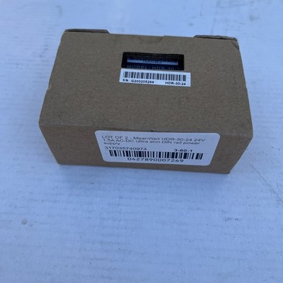 MeanWell HDR-30-24 24V 1.5A AC-DC Ultra slim DIN rail power supply