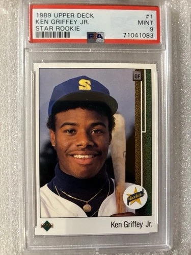 1989 Upper Deck - Ken Griffey Jr #1 (RC) PSA 9 Centered