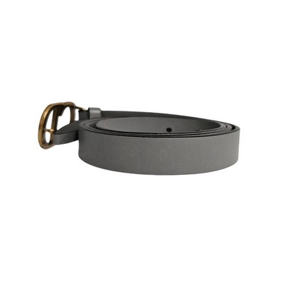 Christian Dior Grey Leather CD Logo Buckle Belt | eBay