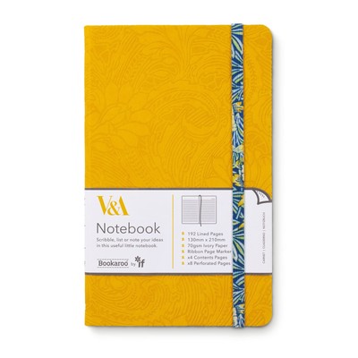 V&A Bookaroo (A5) Journal - Morris Tulip & Willow Morris Tulip & Willow Notebook