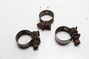 Auspuffkrümmer Schellen Satz Befestigung Abgasanlage BMW R 1150 GS R21 99-04