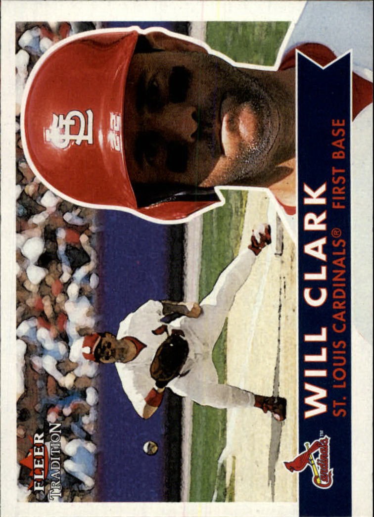 2001 Fleer Tradition #342 Will Clark - BB