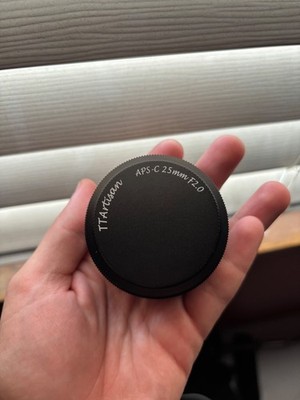 TTArtisan 25mm F2 Wide-Angle APS-C Camera Lens Large Aperture Manual Fixed Lens