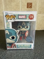Image of Funko Pop! Marvel Captain America Retro 1319 Vinyl Figure 