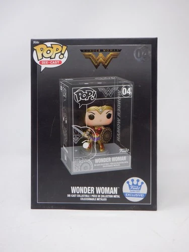 NEW Funko Pop DC Universe Wonder Woman #04 Die Cast Funko EXCLUSIVE (SEALED)