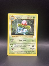 Pokémon TCG Ivysaur Base Set, Shadowless Uncommon Card 30/102