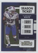2021 Panini Contenders Playoff Ticket 153/199 Tre'Davious White #12 0ui8