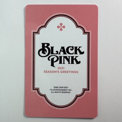 BLACKPINK] ROSE - 2021 Season's Greetings Photocard - Choose 1 of