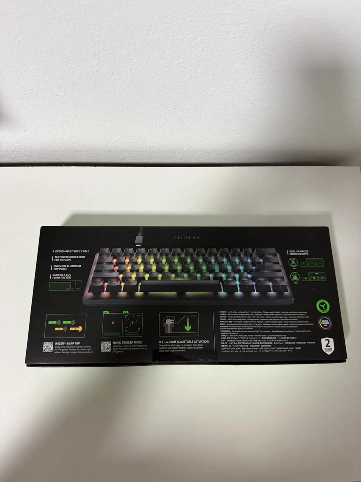 Razer HUNTSMAN V3 PRO MINI QWERTZ Gaming Tastatur NEU OVP - Bild 3 von 3