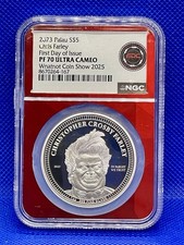 2023 Palau $5 “CHRIS FARLEY” NGC PF70 ULTRA CAMEO (WNATNOT COIN SHOW 2025)