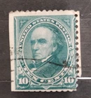 US Stamp 258, Used, Rare Postal Cutting Error
