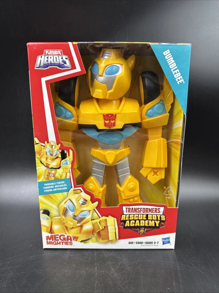 Transformers! Playskool Heroes Rescue Bots Academy Mega Mighties Bumblebee - Image 2 of 4