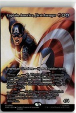 CAPTAIN AMERICA, FIRST AVENGER (BORDERLESS) 88 MARVEL NM/M