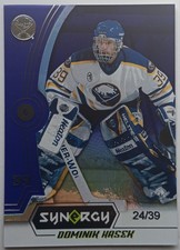 2018-19 UD Synergy Purple Dominik Hasek /39 Buffalo Sabres