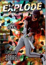 2026 LEAF METAL BASEBALL CADEN Sorrell Rookie 1/1 #EB-7 ONE OF ONE SP
