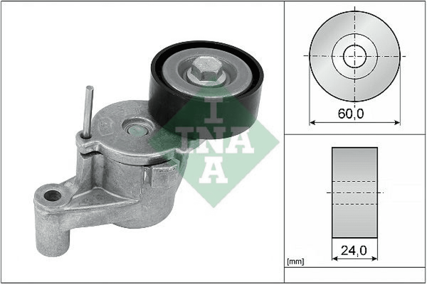 Riemenspanner Keilrippenriemen FüR Volvo Polestar S60 III S90 II V60 V90 Kombi-image