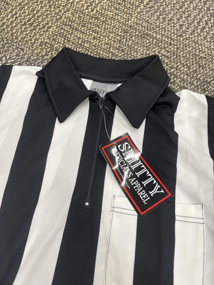 4XL - SMITTY | FBS-117M | 2" Rayas MALLA Fútbol Oficial Manga Corta Camisa  Foto 2 de 2