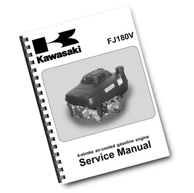 KAWASAKI FJ180V 4 TAKT LUFTGEKÜHLTER BENZINMOTOR - SERVICE WERKSTATT REPARATUR