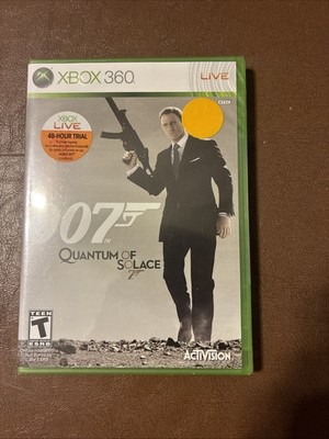007 Quantum of Solace (Microsoft Xbox 360) NEW FACTORY SEALED