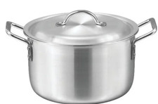 Heavy Duty Aluminium Pot  20–44cm | Professional Cooking Pots | Gas & Electri