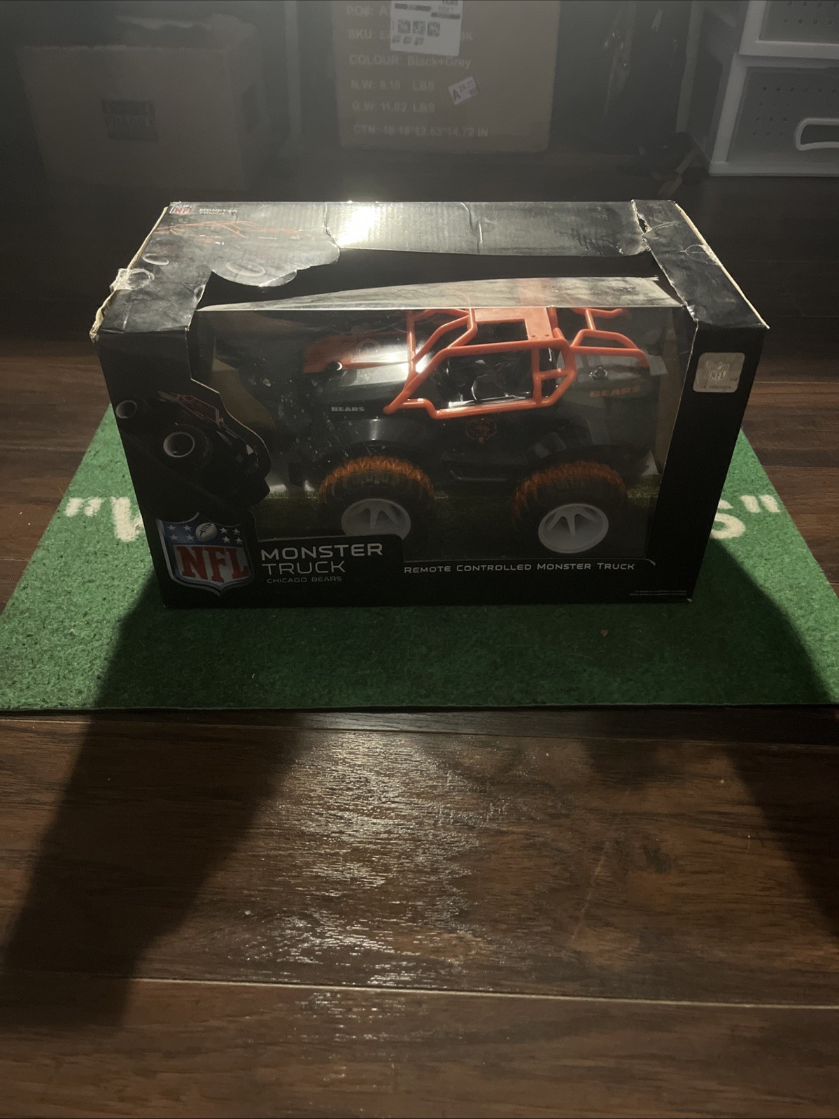 chicago bears vintage remote control monster truck