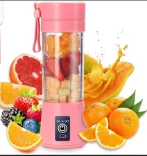 Juice Blender Portable and Rechargeable Battery NEW Pink
