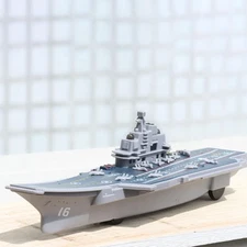Aircraft Carrier Model Creative Warship Model Toy for Boys Kids Party