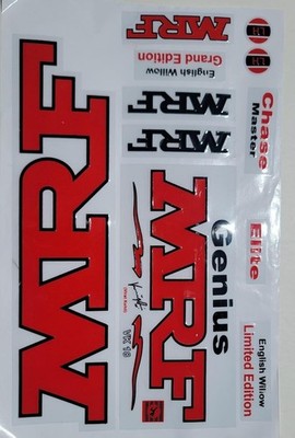 MRF 2020 3D Embossed VIRAT KOHLI VK18 Edition Model Cricket Bat Sticker Full Set