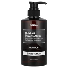 Honey & Macadamia, Shampoo, White Musk, 16.9 fl oz (500 ml)